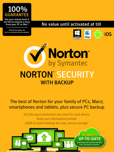 Norton - свежие ключи на 1 год 365 дней