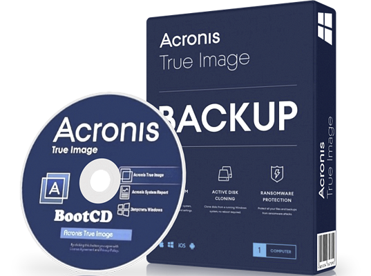 Acronis True Image + ключ активации Русская версия для Windows