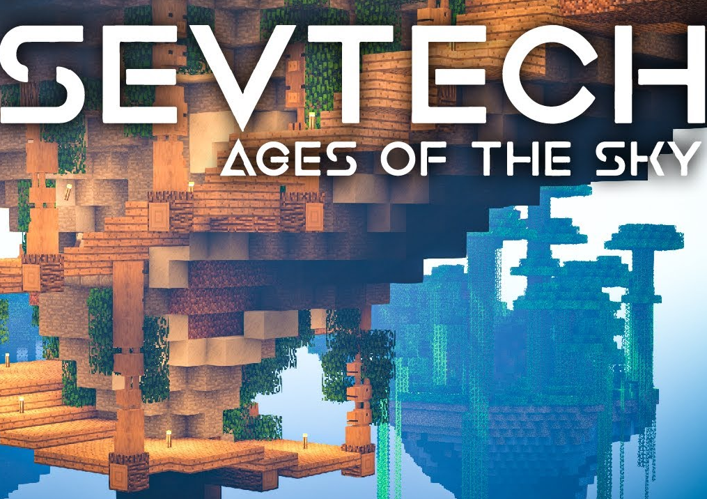 Лучшая сборка Майнкрафт Java: SevTech Ages на русском 250+ модов