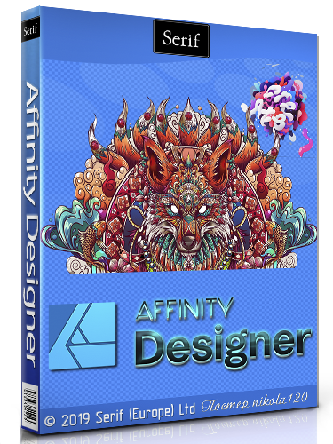 Serif Affinity Designer 1.9.4.1048 на русском + ключ + Content